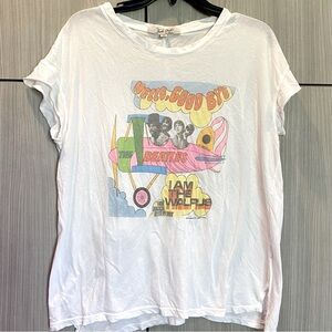 Junk Food Beatles Magic Mystery Tour Vintage-Inspired T-shirt Size M